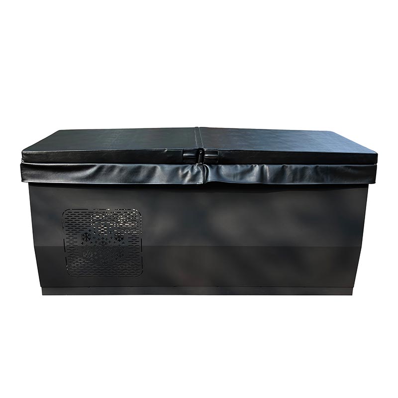 304 Stainless Steel ဖြင့် Canadian Red Cedar Ice Bathtub