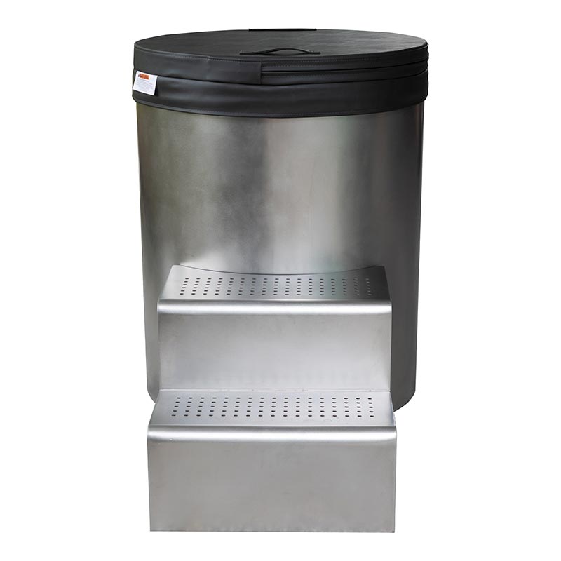 304 Stainless Steel အဝိုင်း အအေးပိုက် အပြည့်