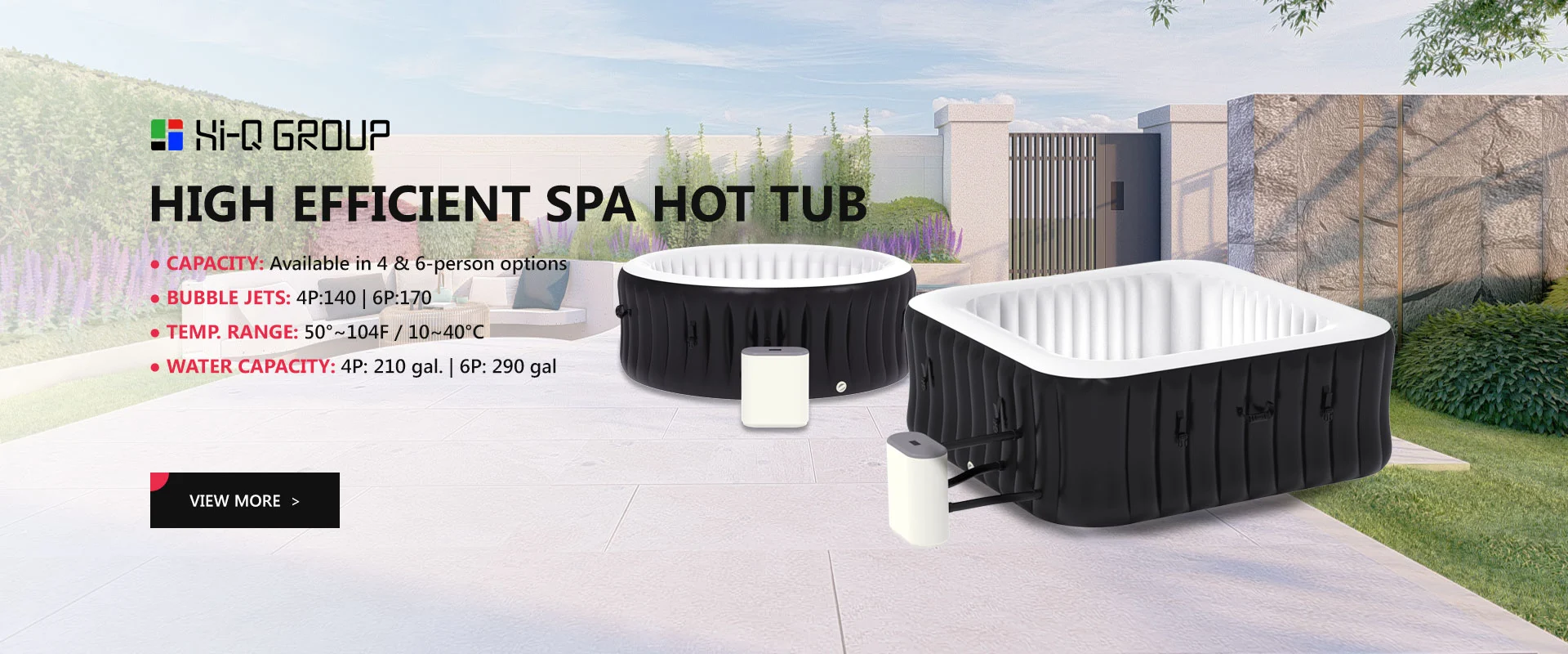 မြင့်မားသောထိရောက်သော spa ပူစည်ပိုင်း