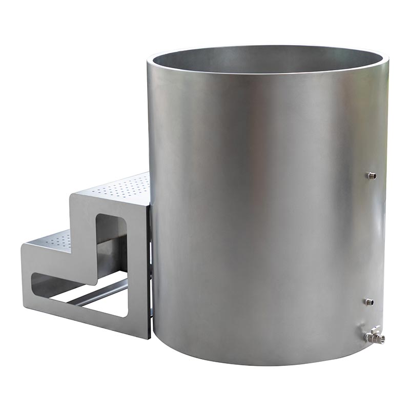 304 Stainless Steel အဝိုင်း အအေးပိုက် အပြည့်