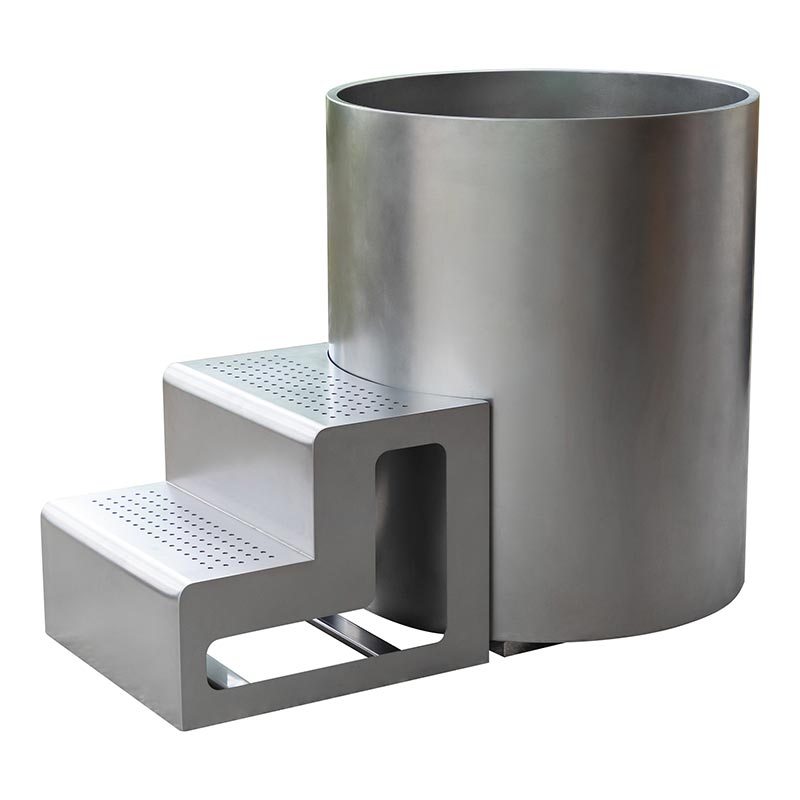 304 Stainless Steel အဝိုင်း အအေးပိုက် အပြည့်