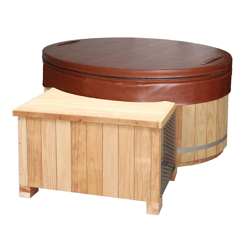 Thermo Pine Wood Cold Plunge Barrel