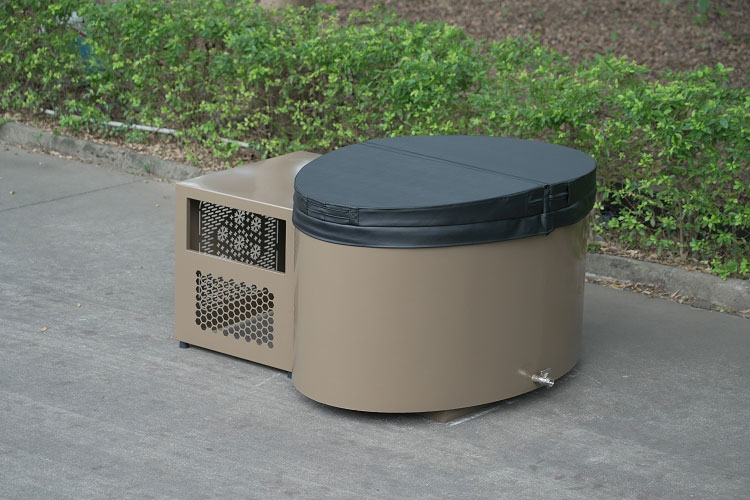 Champagne Gold Full 304 Stainless Steel Cold Plunge Tub