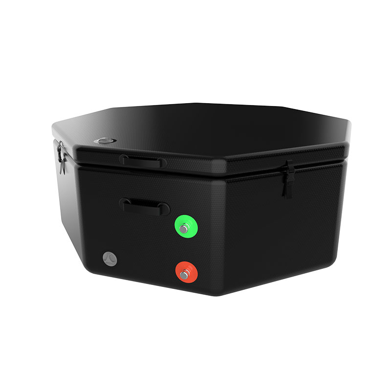 Octagon Ice POD PD သည်ပြင်ပအတွက်သယ်ဆောင်နိုင်သော PVC